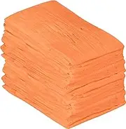 Hemi Home Flour Sack Kitchen Towels (Orange, 12 Pack), 100% Cotton 28 x 28 Inches Cloth Napkins, Multi Purpose Dish Cloth | Tea Towels | Kitchen Towels…