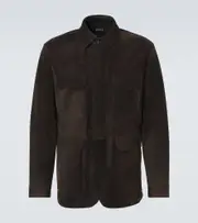 [Zegna] Zegna Leather field jacket AU 96 brown