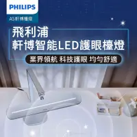 在飛比找蝦皮商城精選優惠-PHILIPS 飛利浦 軒博智能LED護眼檯燈 座夾兩用 護