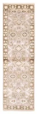Vintage Hand-knotted Runner Rug 2'5" x 7'10" Traditional Carpet