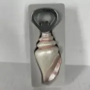 Sea Shell Bottle Opener 4.5” Pink Conch Shell New