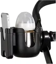Unisex Drink & Phone Holder – Universal Fit for Prams, Bikes, Wheelchairs & More