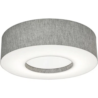 AFX Inc. MCF1932MB-GY Montclair 2 Light 19 inch Grey Flush Mount Ceiling Light