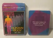 Pomegranate Scientific American Knowledge Cards THE HUMAN BODY Quiz Deck NEW!!!!