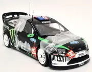 Sunstar 1/18 Ford Focus RS WRC07 Ken Block 2010 Rally Day Castle Coombe Circuit