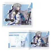 New Bronya Rand Style A HONKAI: STAR RAIL BiFold Wallet Credit Card Billfold