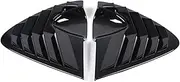 Car Side Window Spoiler Cover Compatible for SEAT Leon MK2 2008-2012 Rear Triangle Louver Air Splitter Trim Car Accessories(Gloss Black)