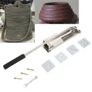 Clay Extruder Stainless Steel Wall-Mounted Soft Clay Extruder Mud Clay Tool