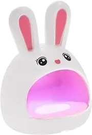 Baluue Nail Mini Bunny Lamp Fast Drying LED Light for Gel Nail Polish Portable Nail Dryer for Quick Manicure Compact Rabbit Design for Home and Salon Use