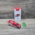 Hallmark Magic Ornament 2011 Ford F-550 Fire Engine Light Fire Brigade 2024 NIB