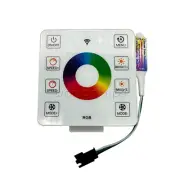 DC5-24V 8Keys Panel LED Controller For WS2812B WS2811 Colorful LED Strip New