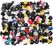 COMPUKAS 200pcs Car Interior Trim Panel Clips Durable Automotive Retainer Clips for Door Panels Bumpers Body Fasteners Easy Installation Fit for Various Vehicle Models