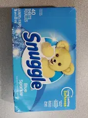 Snuggle Fabric Softener Dryer Sheets, Blue Sparkle, 40 CT
