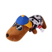Long Mouth Dog Stuffed Plush Toy Bubble Particles Bamboo Charcoal Car Ornaments Cute Long-mouth Dog Bamboo Charcoal Bag Air Freshener Auto Decoration Creative Cartoon Air Purifying Decor Gift