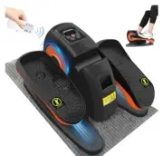 Under Desk Elliptical, 10 Adjustable Speeds Ellipse Leg Exerciser While Sitting