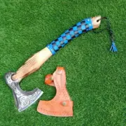 Viking Tomahawk Bearded Axe Hand Forged Viking Style Hatchet - Free Engraving TM