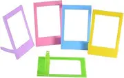 5 Colors 3'' Mini Plastic Table Photo Frame for Mini Film Taken for Fujifilm Instax Mini 9 8 8+ 7s 70 90 25 SP1 SP2 Photo Frame TU BANG SHOU