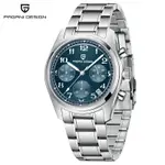 PAGANI DESIGN 2023 新款男士手錶頂級豪華石英手錶男士自動日期速度計時藍寶石鏡面手錶