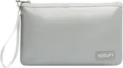 Hodufy Fireproof Money Bag (2000), Fireproof Document Bags, Gray, A5 Size, Zipper Closure