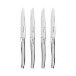 Couzon Alphone Ecorce Bark Effect Stainless Steel Knives, Set of 4