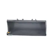 LESU Metal Bucket For 1:14 RC Hydraulic Loader AOUE MCL8 A0015 Model Accesories