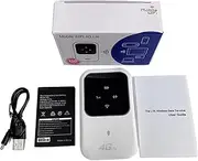 Portable WiFi Hotspot - Mobile Hotspot Device, Travel Router UK | High-Speed WiFi, Versatile Mobile, Connect Multiple Devices, High Speed Mobile Hotspot Dongle, Portable Hotspot for Travel