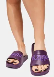 [Kappa] Dark Violet 222 Banda Adam 17 Slide Sandals
