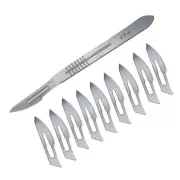 10 BLADES KNIFE STEEL PRY TOOL FOR IPHONE 8 8+ Xr Xs Max X BACK GLASS REMOVALs
