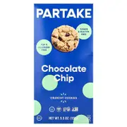 Partake, Crunchy Cookies, Chocolate Chip, 5.5 oz (156 g)
