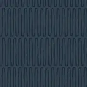 4066-26502 Lars Navy Retro Wave Modern Style Non Woven Unpasted Wallpaper