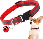 Dog Collars - Reflective Heavy Duty Cat Collar | Fade-Resistant Weather-Resistant Pet Supplies for Outdoor Activities Exploration Hiking Adventures Daily Walks Nighttime Safety