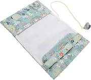 TEHAUX Floral Fabric Book Sleeve Protector Cloth Cover for Journals Notebooks Design Unique Versatile Book Cover Stain Protection Meticulously Crafted