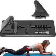 Thrival Meat Grinder - Fully Adjustable Psoas, Glute, Back and Neck Deep Tissue Muscle Massage Release Tool (Carbon Black)