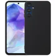 Samsung Galaxy A35 5G Slim Black Premium TPU Gel Back Case by MEZON – Shock Absorption (Galaxy A35 5G, Gel Black)