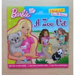 BARBIE I CAN BE...A ZOO VET/A CHEERLEADER 2 BOOKS IN 1貼紙繪本