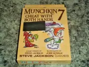 Munchkin 7 Cheat With Both Hands - Steve Jackson Games Card Board Game New!
