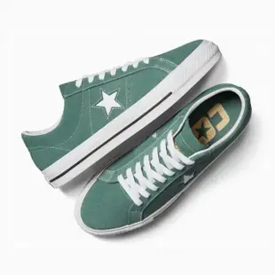 【CONVERSE】休閒鞋 男鞋 女鞋 帆布鞋 ONE STAR PRO OX 綠 A07618C