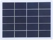 Solar Panel 3W 5V POLYCRYSTALLINE Silicon DIY DC Output Charger Battery for Outdoor Emergency Charger