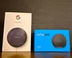 Bundle: Google Nest Mini (2nd Gen) & Amazon Echo Dot - Smart Assistants (NIB)