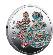 Snake Coin - Chinese New Year Coin,Metal Coin for Chinese Spring Festival, 2025 Year of The Snake Collectible Coin, Lucky Snake Souvenir Coin for Collectors