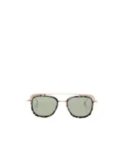 tortoiseshell-effect sunglasses 51 Nude