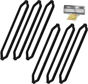 Food Sealer Gasket for Vacuum Sealer Machine, Foam Gasket Sealing Upper and Lower Replacement Parts Compatible with GERYON Food Saver E2900/E2901 Series, 6 Pcs