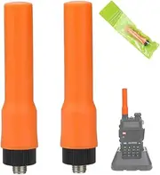Universal Walkie Talkies Antenna VHF/UHF 136/430 Short SMA-Female Antenna for Bao-feng Kenwood HYT Linton PUXING Two Way Radios