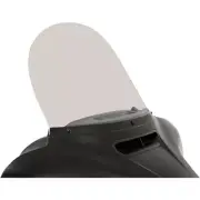 Memphis Shades Lucite Windshield - 19" - FLHT/X '14+ (Solar / Gray) MEP8199