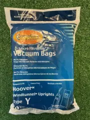 9 Hoover Windtunnel Upright Type Y Vacuum Bags By Envirocare (Micro-filtration)