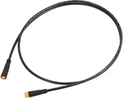 LUNCHS 3 Pin Plug Sensor Thumb Throttle E-Bike Extension Waterproof Cable Compatible with BAFANG Electric Bicycle Male to Female M/F Conversion Kit
