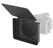 SmallRig Matte Box 4411 w/ CPL Filters, Hood, Top Flag – 67-82mm DSLR Mirrorless