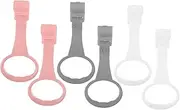 Baby Pull up Rings Kit 6pcs Versatile Bed Stand up Rings for Learning to Walk Stylish Design Safe for Boys and Girls