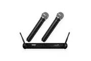 Shure SVX288PG58 2-Channel Wireless Microphone System with 2 x PG58 Handheld Microphones