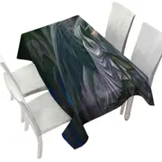 Armageddon Angel of Death Dark Art Drawing Tablecloth